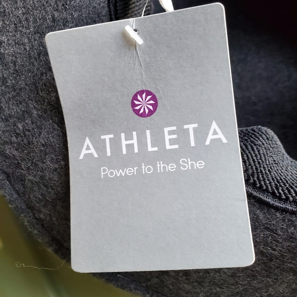 Athleta Gray Felted Wool Cowgirl Hat NWT Boho Gorpcore Western Fringe Minimalist - Picture 6 of 11